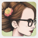 Search for asian girl stickers Cartoon