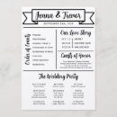 Search for fun wedding programs Ceremony