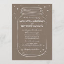 Search for mason jar firefly invitations Country