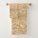 Search for champagne bath towels Glitter