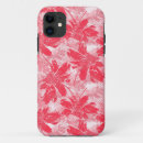 Search for red flowers iphone cases Retro