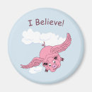 Recherche de porc rose magnets Dessin