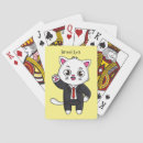 Search for cat cartoons playing cards Kitten