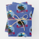 Search for an expression of wrapping paper Santa claus