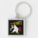 Search for cartoon rooster keychains Foghorn leghorn