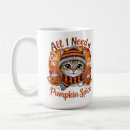 Search for thanksgiving cat mugs Fall