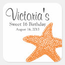 Search for starfish stickers Birthday