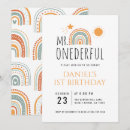 Search for mr onederful invitations Rainbow
