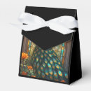 Search for peacock favour boxes Modern