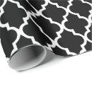 Search for quatrefoil wrapping paper Trellis