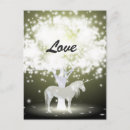 Recherche de de licorne amour cartes postales Imaginaire