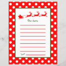 Search for santa stationery paper Red