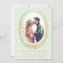 Search for damask save the dates Green