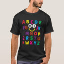 Search for preschool teacher tshirts Alphabet
