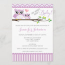 Search for owl baby girl shower invitations Chevron