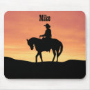 Search for horse riding mousepads Western