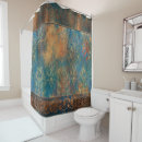 Search for orange and teal shower curtains Grunge