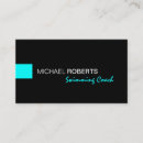 Search for pool lifeguard business cards Aqua