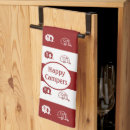 Search for dark red tea towels White