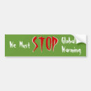 Search for stop global warming bumper stickers Climate
