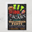 Search for scary invitations Black and orange