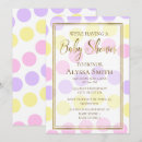 Search for lavender and gold baby shower invitations Pink