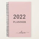 Search for script planners Blush pink