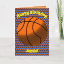 Search for basketball birthday cards Party