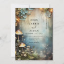 Recherche de champignons sauvages invitations Forêt enchanteresse