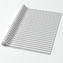 Recherche de gris et blanc papier cadeau Papier d'emballage rayé
