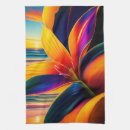 Search for tropical paradise tea towels Hawaii