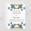 Search for something blue wedding invitations Flowers