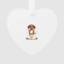 Search for dachshund cartoon ornaments Puppy