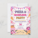Recherche de bowling fille invitations Pour enfants