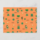Recherche de bière irlandaise cartes postales Shamrock