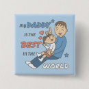Search for daddy square buttons Happy father's day