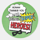 Recherche de superhero comic autocollants Enfants