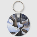 Search for landscapes rounded keychains Snow