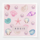 Recherche de de coquillages serviettes Monogrammé