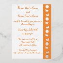 Search for orange butterfly invitations Tangerine