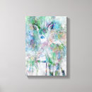 Search for wild deer canvas prints Winter