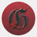 Recherche de initial g autocollants Rose