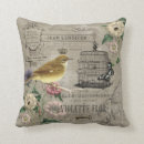 Search for vintage bird pillows Butterfly