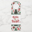 Search for christmas bottle tags Holly