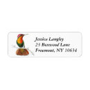 Search for fashionable return address labels Birds