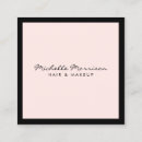 Recherche de beauté vintage cartes visite Cheveux