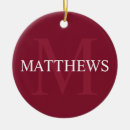 Search for burgundy ornaments Elegant