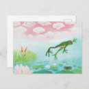 Search for jumping frog postcards Cute