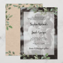 Search for kraft wedding invitations Elegant