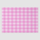 Search for pink gingham tissue paper Checkers